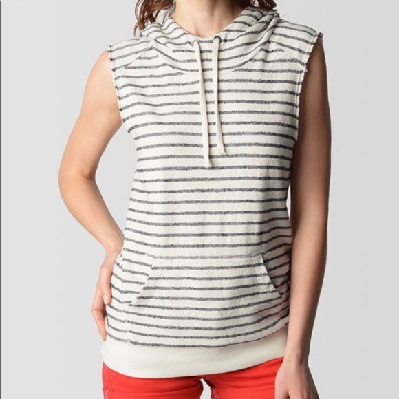 true religion sleeveless hoodie